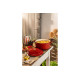 BELLAMONTE RONDE COCOTTE 20 CM - ROOD USTENSILE DE CUISINE - 1023092