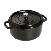 Cocotte ronde - 24cm - noir