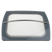 Couvercle en verre trempé avec poignée inox d'origine