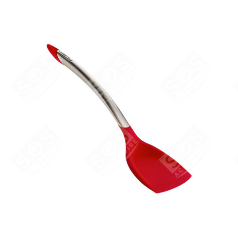 SPATULE POUR WOK (AVEC SILICONE) - ROUGE - 32 CM D'ORIGINE USTENSILE DE CUISINE - 7112514