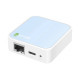 TP-LINK TL-WR802N ROUTER SANS FIL FAST ETHERNET SINGLE-BAND (2.4 GHZ) BLEU BLANCHE INFORMATIQUE - TPLTLWR802N