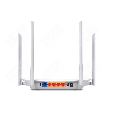 TP-LINK ARCHER C50 ROUTER SANS FIL FAST ETHERNET DUAL-BAND (2.4 GHZ / 5 GHZ) NOIR INFORMATIQUE - TPLARCHERC50V3