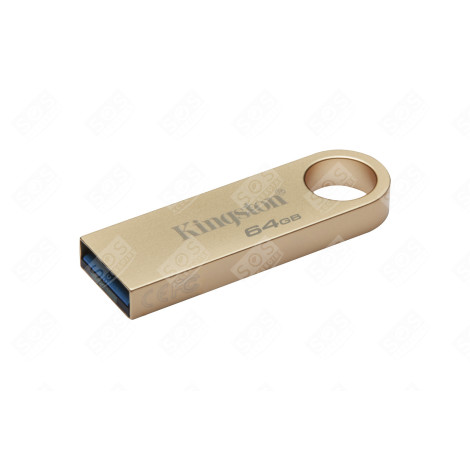KINGSTON TECHNOLOGY DATATRAVELER 64GB 220MB/S METAL USB 3.2 GEN 1 SE9 G3 INFORMATIQUE - KSTDTSE9G364GB