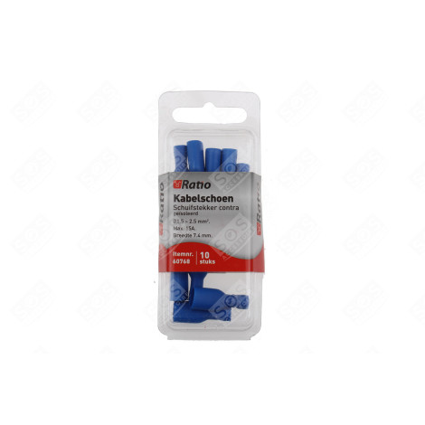 LOT DE 10 COSSES 6,3-0,8 ÉLECTRICITÉ, DOMOTIQUE - 51517282