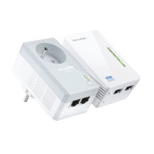 2-port powerline wifi extender kit 1x tl-wpa4220 1x tl-pa4020p 500mbps powerline 300mbps