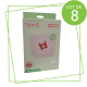 LOT DE 8 BOÎTES DE 4 SACS TYPE G 270 X 60 MM ASPIRATEUR - 00576334,17000940