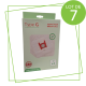 LOT DE 7 BOÎTES DE 4 SACS TYPE G 270 X 60 MM ASPIRATEUR - 00576334,17000940