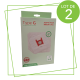 LOT DE 2 BOÎTES DE 4 SACS TYPE G 270 X 60 MM ASPIRATEUR - 00576334,17000940
