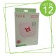 LOT DE 12 BOÎTES DE 4 SACS TYPE G 270 X 60 MM ASPIRATEUR - 00576334,17000940