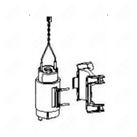 POMPE AVEC SUPPORT ASPIRATEUR - SS-2230003749