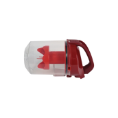 Bac à poussière rouge cyclonique