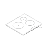 Dessus vitrocéramique