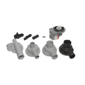 Set pompe de vidange magnétique 40w + 4 corps de pompe et 3 supports