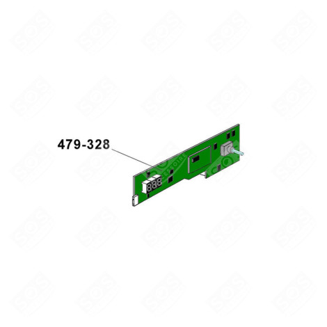 MODULE PROGRAMMÉ ( REPÈRE 479Y ) MACHINE À LAVER, LAVE-LINGE - 70055690