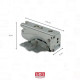 CHARNIÈRES (X2) FRIGO, RÉFRIGÉRATEUR, CONGÉLATEUR - 00481147, 00492680