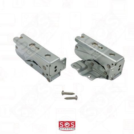 CHARNIÈRES (X2) FRIGO, RÉFRIGÉRATEUR, CONGÉLATEUR - 00481147, 00492680
