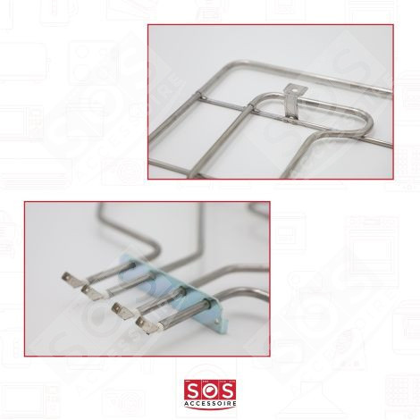 RÉSISTANCE DE VOUTE/GRILL 2800W FOUR, CUISINIÈRE - 00471375