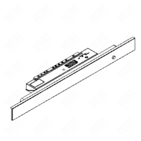 CARTE ÉLECTRONIQUE, MODULE DE COMMANDE FRIGO, RÉFRIGÉRATEUR, CONGÉLATEUR - 00658044