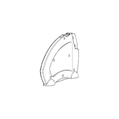 Réservoir à eau gauche