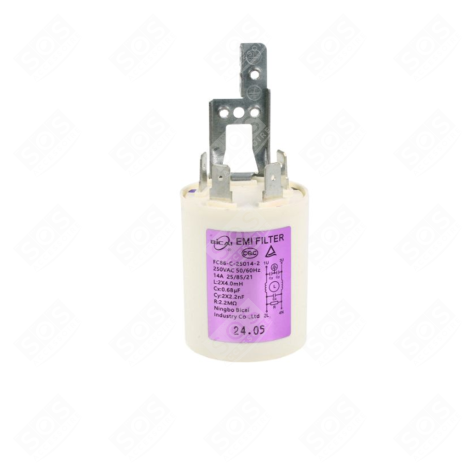 FILTRE ANTI PARASITE LAVE-VAISSELLE - 34422484, 11203602000759