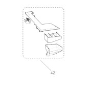 Rot. dispenser asm 535 wdsh.pi d'origine