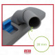 BROSSE, EMBOUT COMBINEE SIMPLE 270MM GM400 / KING ASPIRATEUR - 11980300