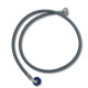 TUYAU D'ARRIVÉE D'EAU UNIVERSEL LIVRÉ SANS JOINTS AVEC RACCORDS DROIT X COUDÉ (L1500MM 3/4 F X 3/4 C) MACHINE À LAVER, LAVE-LINGE - 92250869, 481953028936