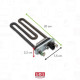 RÉSISTANCE 1700W AVEC SONDE 200X22X75 MM MACHINE À LAVER, LAVE-LINGE - C00112578