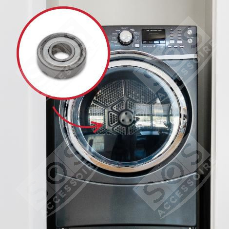 ROULEMENT DE TAMBOUR 6000 ZZ SÈCHE-LINGE - 57X0611, C00493644