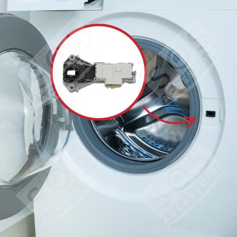 SÉCURITÉ DE PORTE, FERMETURE, VERROU MACHINE À LAVER, LAVE-LINGE - 6601ER1005A, 3619047100