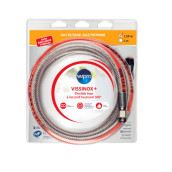 Tuyau gaz but/prop vissinox+