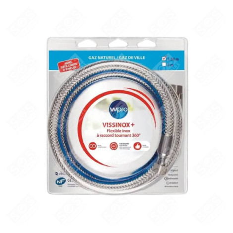 TUYAU GAZ NATUREL VISSINOX+ FOUR, CUISINIÈRE - 484010678157