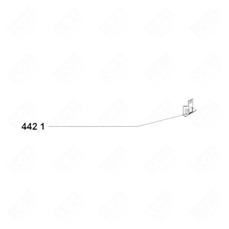 SUPPORT MOTEUR VENTILATEUR FRIGO, RÉFRIGÉRATEUR, CONGÉLATEUR - 481940478859
