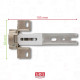 LOT DE 2 CHARNIÈRES FRIGO, RÉFRIGÉRATEUR, CONGÉLATEUR - 93X1336, 00268698