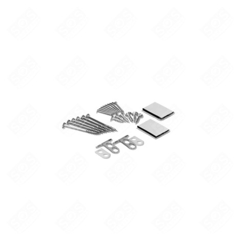KIT MONTAGE FAÇADE D'HABILLAGE LAVE-VAISSELLE - 00612645, 00618833