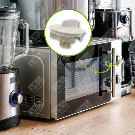 BOUTON MINUTEUR BLANC FOUR MICRO-ONDES - 481941338144