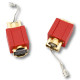 LOT DE 2 CHARBONS COMPATIBLE MACHINE À LAVER, LAVE-LINGE - 4297410, 4297414