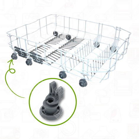 ROULETTE PANIER SUPÉRIEUR LAVE-VAISSELLE - 1885800300, 1885800500