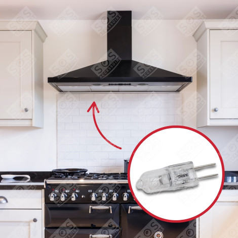 AMPOULE 12V / 20W / G4 / 28MM / DIAM. 7MM HOTTE - 484000000983, 50240103007