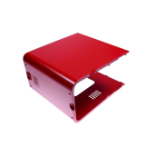 Boîtier rouge
