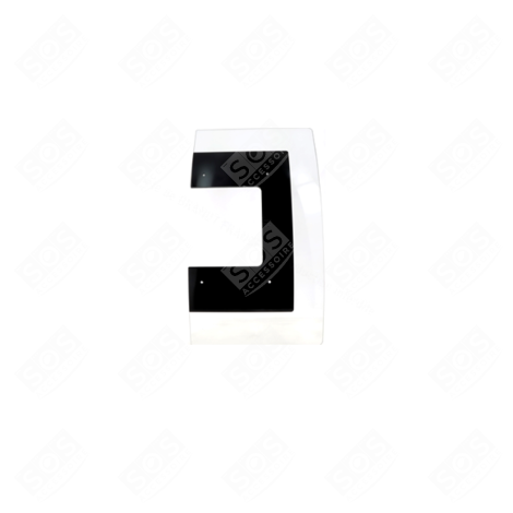 PLAQUE EN VERRE HOTTE - 70X1243