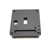 Façade interne frontale noire