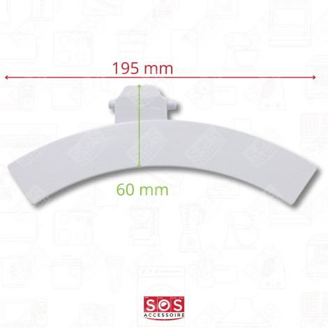 POIGNÉE DE HUBLOT COMPLÈTE MACHINE À LAVER, LAVE-LINGE - 4055137402