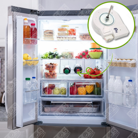 VENTILATEUR ÉVAPORATEUR FRIGO, RÉFRIGÉRATEUR, CONGÉLATEUR - DA31-00146E                         
