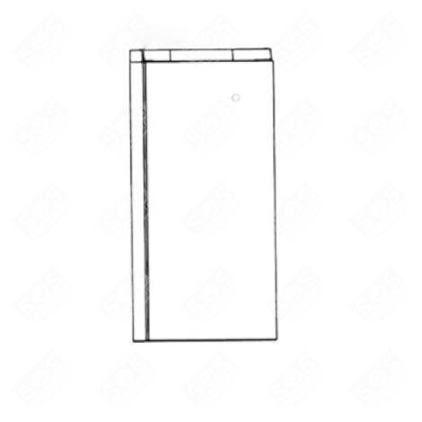 PORTE (PARTIE CONGÉLATEUR) FRIGO, RÉFRIGÉRATEUR, CONGÉLATEUR - EBZ64663344