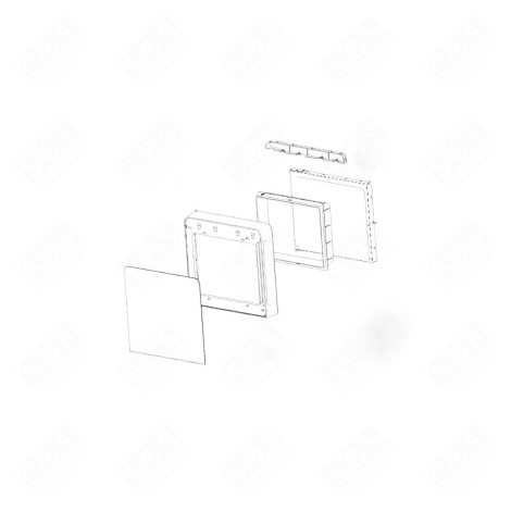 PORTE ASSY SERVICE SL FOUR MICRO-ONDES - 482000004090