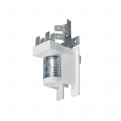 FILTRE ANTIPARASITE D'ORIGINE 0,15MF + 2 X 0,27NF LAVE-VAISSELLE - 1886870100