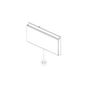 Façade tiroir supérieure (Partie congélateur) Façade tiroir supérieure (Partie congélateur)