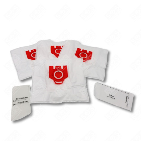 BOITE DE 4 SACS À POUSSIÈRE SYNTHÉTIQUE FJM COMPATIBLE ASPIRATEUR - 9917710