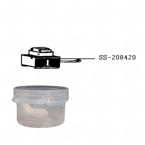 LOT DE MODULE THERMO ÉLECTRIQUE AVEC PÂTE THERMO CONDUCTRICE D'ORIGINE POMPE, TIREUSE À BIÈRE - SS-208420, RO-CY9732